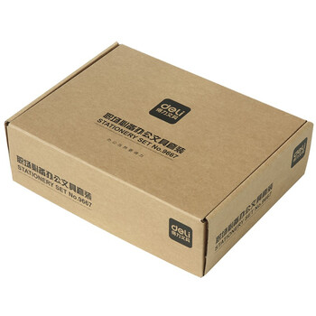 得力(deli)9667新人入职套装 办公文具12件套/文具礼包/文具礼盒套装 办公用品 【ZY】
