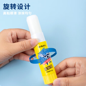 晨光(M&G)文具热门商品25g高粘度固体胶PVP 学生手工固体黏胶 快干耐用胶棒 办公用品 12个装ASG97175 晨光(M&G)文具热门商品25g高粘度固体胶PVP 学生手工固体黏胶 快干耐用胶棒 办公用品 12个装ASG97175