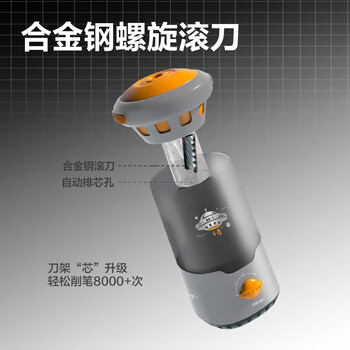 得力（deli）学生大口径电动文具礼盒套装电动削笔机铅笔计时器文具盒生日中高考毕业礼物男女孩考试文具大礼包