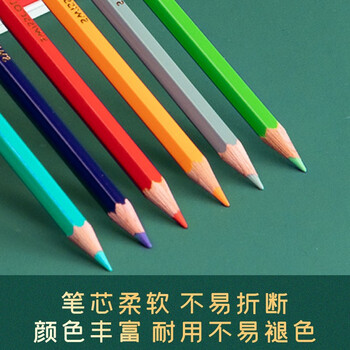 凯兰帝（CARANdACHE）瑞士卡达色彩纸盒水性彩铅18色彩色铅笔美术套装瑞士卡达1285818美术写生画画笔
