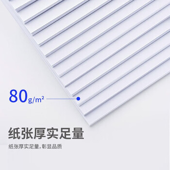 新绿天章 80g空白凭证纸 210*140mm KP-J101适用于用友金蝶财务软件 500张/包 5包装 P0394