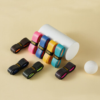 Taan泰昂羽毛球手胶双层吸汗带专利款3条装TW090黄色+浅粉+浅紫