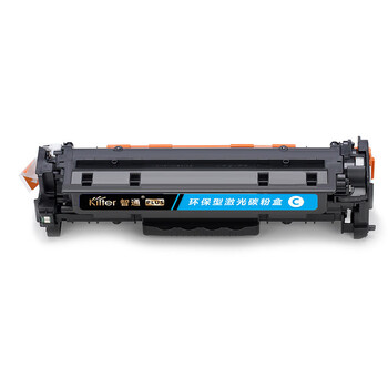 智通 CF411A 硒鼓 PLUS版 带芯片 青色 2300页(A4,5%)适用惠普HP M377dw M452dn M452dw M452nw M477fdn