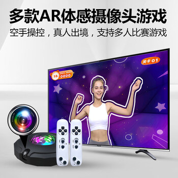 宏太双人无线跳舞毯家用电视体感摄像头游戏手舞足蹈美腿儿童跑步毯