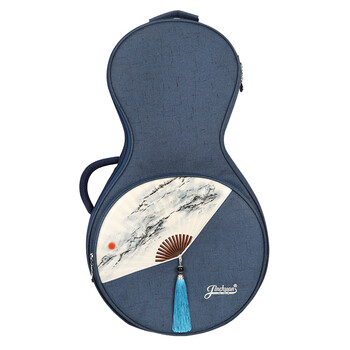 jinchuan月琴包轻便双肩月琴琴包月琴背包月琴套袋子月琴乐器软包 藏