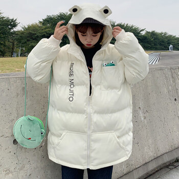 依梵娅秋冬季女生衣服棉服女装新款冬装衣服女少女初中高中学生韩版