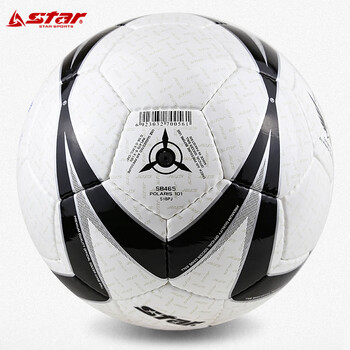 世达（star）足球5号PU手缝成人青少年大学生联赛训练比赛标准用球SB465