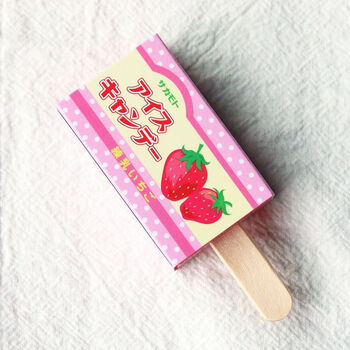 创意冰淇淋限定橡皮擦冰棍造型香味与款式一致fgacct冰淇淋橡皮擦草莓