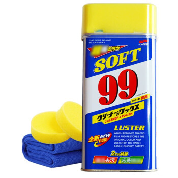 SOFT99 光辉水蜡液体蜡 99水蜡 去污抛光 单瓶
