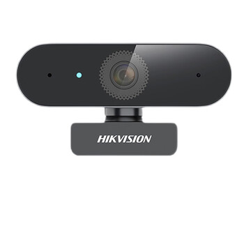 海康威视（HIKVISION）400万USB广角电脑摄像头内置麦克风2K高清亮度自适应考研直播视频会议笔记本聊天E14