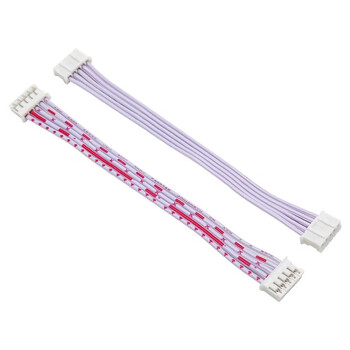 丢石头 PH2.0排线 2.0mm间距 红白排线 电子连接线 端子线 每件两条装 双母头/10cm/5pin