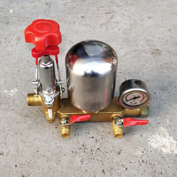 农用三缸柱塞泵配件2660打药机喷雾器泵头空气瓶调压阀压力表泄压