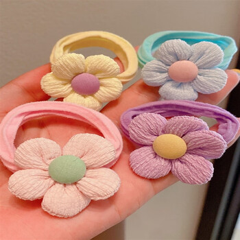 毛巾圈儿童发绳不伤发扎头绳女童弹性好发圈头饰女孩扎马尾橡皮筋高定