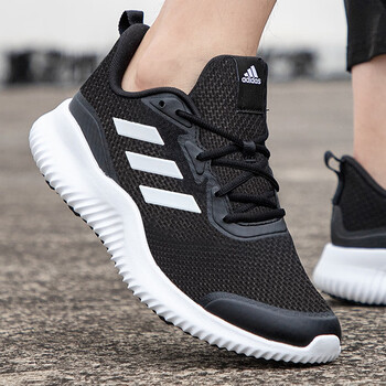 阿迪达斯adidas跑步鞋男春夏季新款黑武士男鞋透气网面缓震运动鞋fw