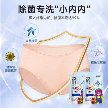 妇炎洁内衣内裤洗衣液100g植物本草温和除菌洗涤液贴身衣物洗衣液 妇炎洁内衣内裤洗衣液100g植物本草温和除菌洗涤液贴身衣物洗衣液