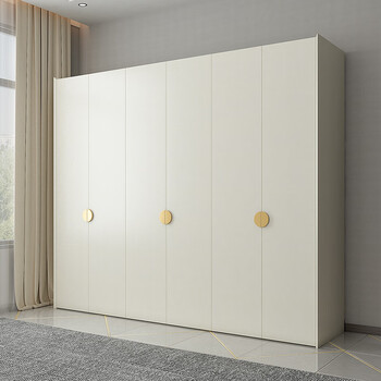 2米衣柜(暖白色)【2米高】