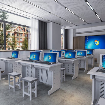 坦一 翻转电脑桌学校教室学生桌单位电教室培训桌单人位 坦一 翻转电脑桌学校教室学生桌单位电教室培训桌单人位