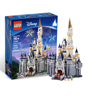 乐高(lego)乐高迪士尼城堡71040乐园系列积木公主玩具小颗粒高难度