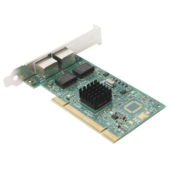 魔羯（MOGE）PCI千兆网卡双口Intel82546芯片有线网卡台式机内置卡PCI服务器2口网卡 MC1810