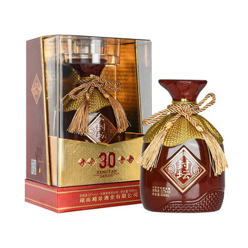 凤凰情封坛老酒系列52度浓酱兼稥型白酒国产高度白酒封坛30叁拾酒