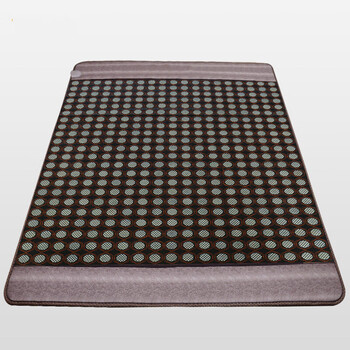 佰臻岫岩玉石电加热床垫双温双控远红外线榻榻米电热褥子汗蒸床垫款式