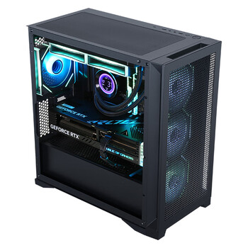 先马(SAMA)平头哥M9E 黑色 matx台式主机电脑机箱 前板网格散热/0.8mm SPCC/8风扇位/360水冷位/Type-C预留孔 先马(SAMA)平头哥M9E 黑色 matx台式主机电脑机箱 前板网格散热/0.8mm SPCC/8风扇位/360水冷位/Type-C预留孔