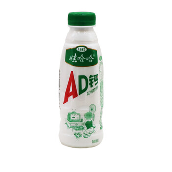 娃哈哈ad钙奶大瓶450ml*15瓶整箱哇哈哈大ad钙奶24超大瓶饮品新日期