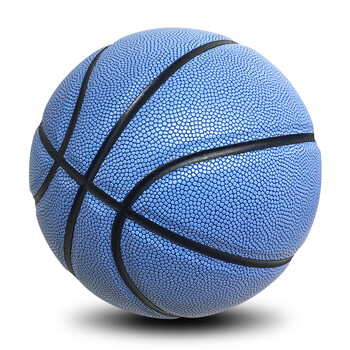 ballhome纯色篮球无logo无标1/3/4/5/6/7号黑色白色粉色蓝色黄色定制