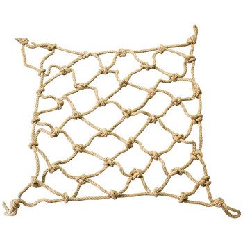 麻绳网格装饰网护网酒吧吊顶楼梯护栏网挂衣网攀爬网安围网照片墙套餐