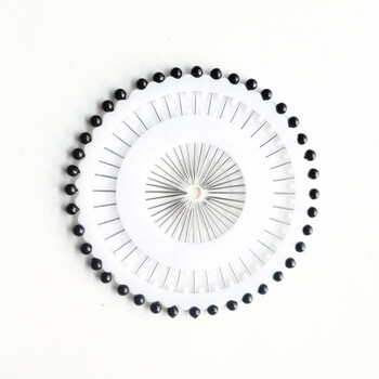 优必利 黑色大头针 定位珠针DIY配件材料珠针 定位针 珍珠大头针 1440枚3筒装 优必利 黑色大头针 定位珠针DIY配件材料珠针 定位针 珍珠大头针 1440枚3筒装