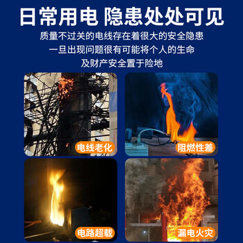 胜为RVV2*2.5平方护套线 国标2芯电源线 监控电源纯铜多股铜丝软护套线 50米 CRV22550