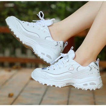 斯凯奇女鞋2020夏季新款熊猫鞋复古休闲鞋运动鞋板鞋鞋子11979wsl主图