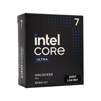 英特尔(Intel)酷睿 Ultra 7处理器265KF 台式机 20核20线程 盒装CPU套装 游戏电竞办公 畅玩三角洲行动 英特尔(Intel)酷睿 Ultra 7处理器265KF 台式机 20核20线程 盒装CPU套装 游戏电竞办公 畅玩三角洲行动