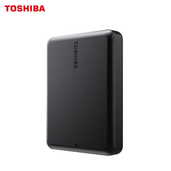 东芝（TOSHIBA）4TB 移动硬盘 Partner USB 3.2 Gen 1 2.5英寸 曜石黑 兼容Mac 轻薄便携 稳定耐用 高速传输