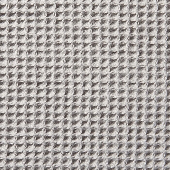 MUJI棉蜂窝纹面巾 薄型 长款纯棉洗脸毛巾擦脸洗澡巾 浅灰色 34x85cm