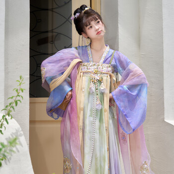 十三余小豆蔻儿 漢服 ロングワンピース　Sサイズ【限定売り出し】 O1CN01VkQFlg1xgE3AW6i4f_!!