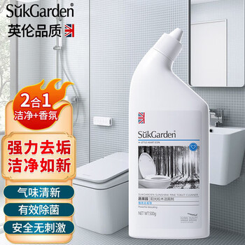 蔬果园 阳光松木洁厕剂 马桶清洁剂洁厕液去污抑菌去异味 500g*4瓶