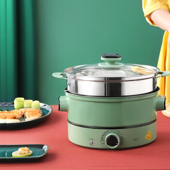 sunchance煮蛋器家用多层蒸蛋器多功能电蒸锅蒸煮一体电锅煎蛋锅蒸