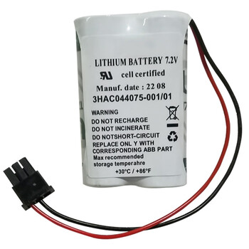 凯元达 全新SMB 7.2V 锂电池 ABB机器人用3HAC044075-001/01