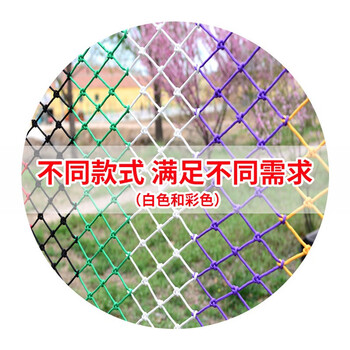 源兴（YUANXING）安全网防坠网 楼梯防护网尼龙网货车网绳网兜墙面挂网幼儿园户外攀爬网 4米x6米 网孔5cm