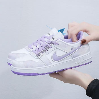耐克(nike)aj女鞋2022新款春秋低帮学生板鞋空军一号aj1休闲运动鞋ins