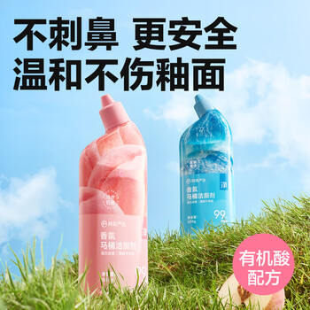 网易严选香氛马桶洁厕灵洁厕液 厕所马桶抑菌去渍去异味盐盐海洋500g*1瓶