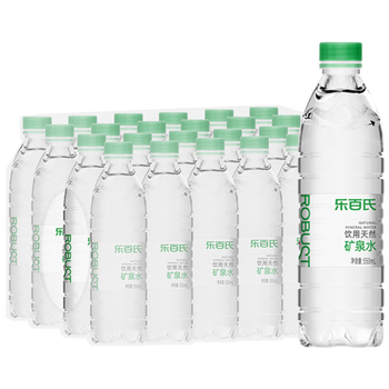乐百氏天然矿泉水 550ML*24瓶 会议办公 家庭健康饮用水