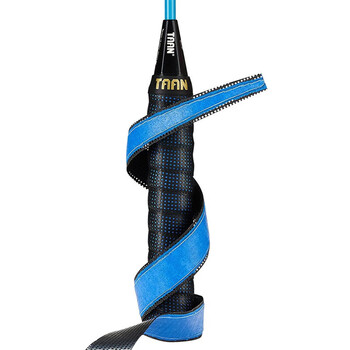 TAAN泰昂羽毛球手胶双层吸汗带专利款3条装TW090黑蓝+黑莹黄+黑橙