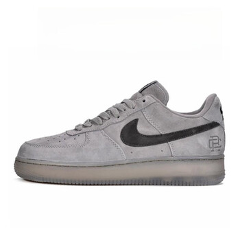 耐克男鞋airforce1白红空军一号女鞋黑灰卫冕冠军af1低帮板鞋aa1117