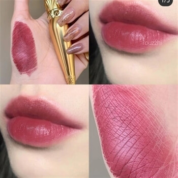 口红中小样女王权杖001m禁忌之吻礼物限量版装 金管405m 干枯玫瑰色1