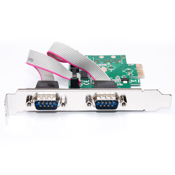 魔羯MOGE PCI-E串口卡电脑COM口扩展卡pcie转RS232工控机9针转接卡国产化平台 MC2322