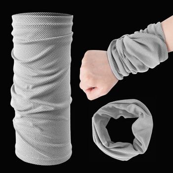 耐力克斯（NAILEKESI N）健身运动汗巾男吸汗擦汗手腕巾透气速干跑步冰丝羽毛球凉冷感护腕