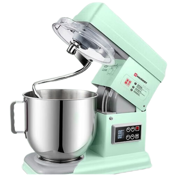 海氏（Hauswirt）M6厨师机商用全自动揉面机静音和面机家用小型7升奶油鲜奶机 绿色