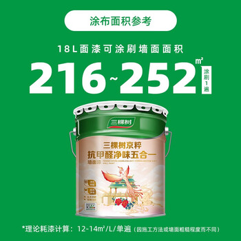 三棵树漆SJC360乳胶漆靠谱吗？体验一说真实感受